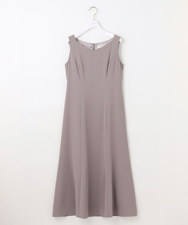 ANY SIS 【LilyCalin】ラインフラワーボレロ × ドレス ライトモカ