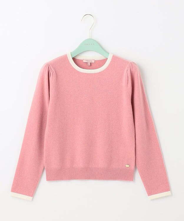 TOCCA 【洗える！】CASHEMERE プルオーバー ローズ系