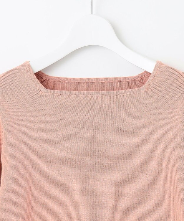 Feroux 【セットアイテム】ニット×ジャガードスカート セット ピンク系