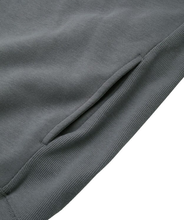 earth music&ecology サイドリブロゴスウェット Gray