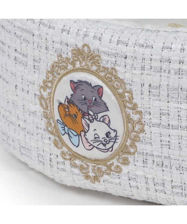 PET PARADISE ディズニー ３兄弟 ゆりかごハウス ホワイト×シルバー