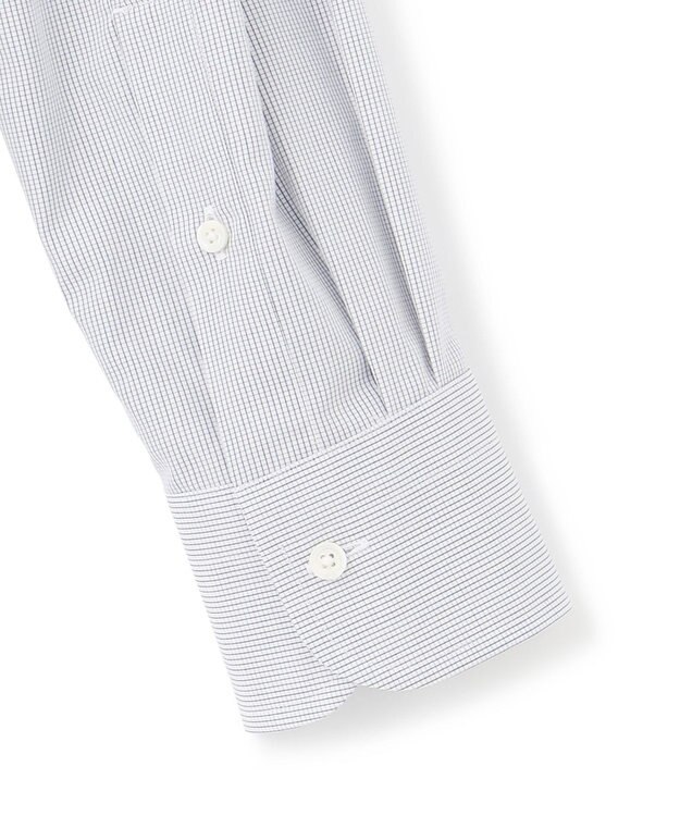 J.PRESS MEN 【WEB・一部店舗限定】マイクロチェックシャツ/B.D. ネイビー系3