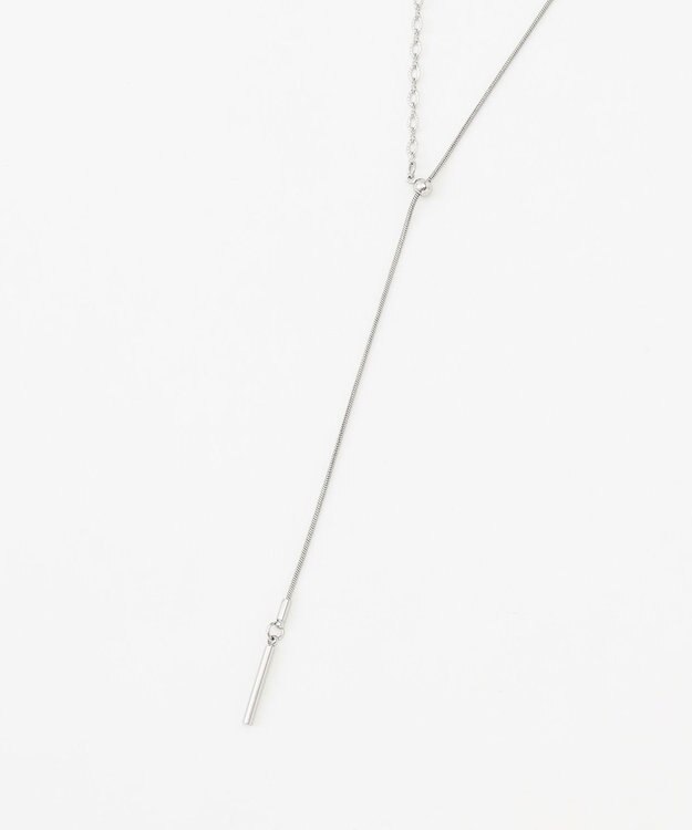 ANY ラリエットネックレス シルバー