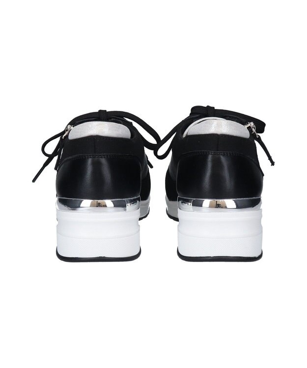 Bridget Birkin 【PARADIS COULEUR】サイドジップヒールアップスニーカー ブラックコンビ