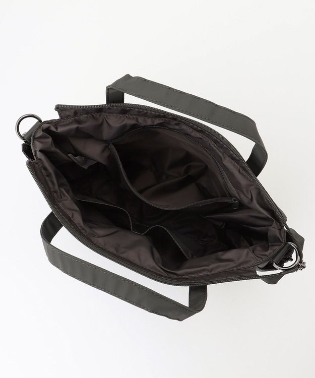 Y'SACCS 【Y’SACCS vous et】サイドジップ2WAYミニトート ダークグレー