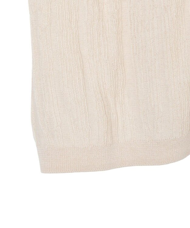 JOSEPH クリンクルリブ　カーディガン Marble