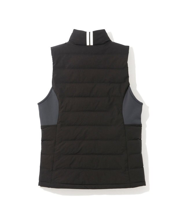 ZERO HALLIBURTON 【雑誌掲載】 ハイブリッドパデットベスト 82756 撥水 保温 裏起毛 ゴルフ ZHG-W15b ブラック