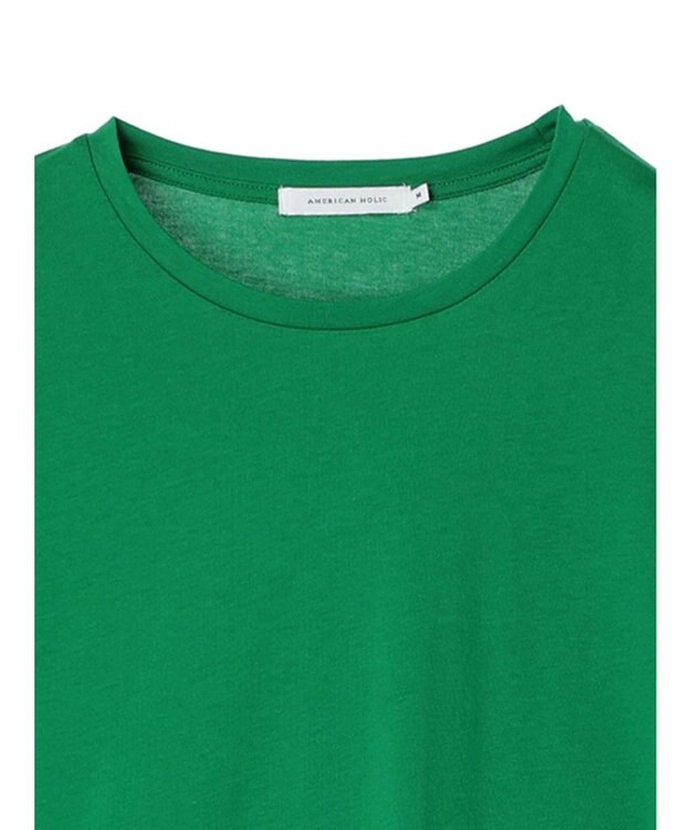 AMERICAN HOLIC ボリュームスリーブカットプルオーバー Green