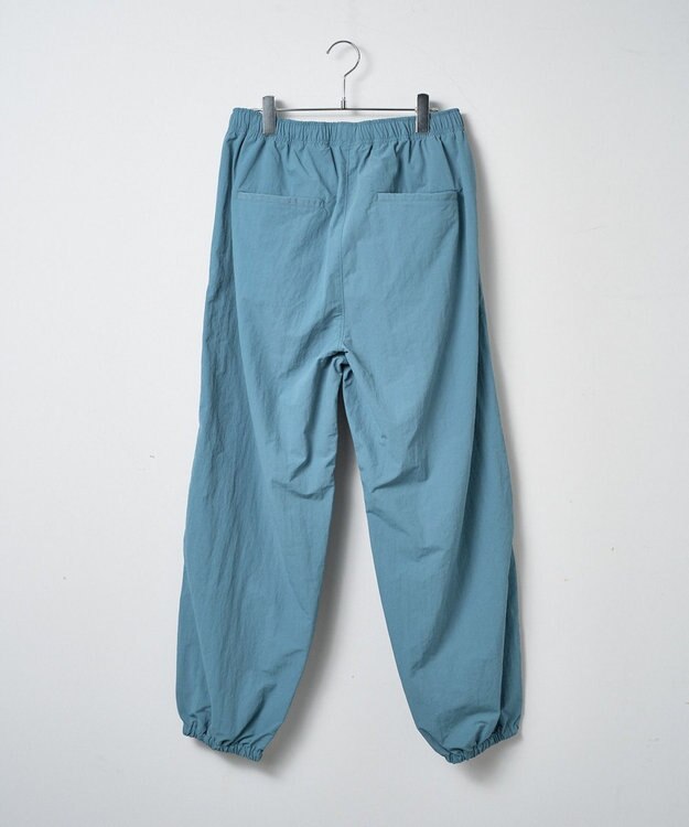WEGO 【ウエストゴム/撥水/洗濯機可】ナイロンイージーパンツ ブルーその他