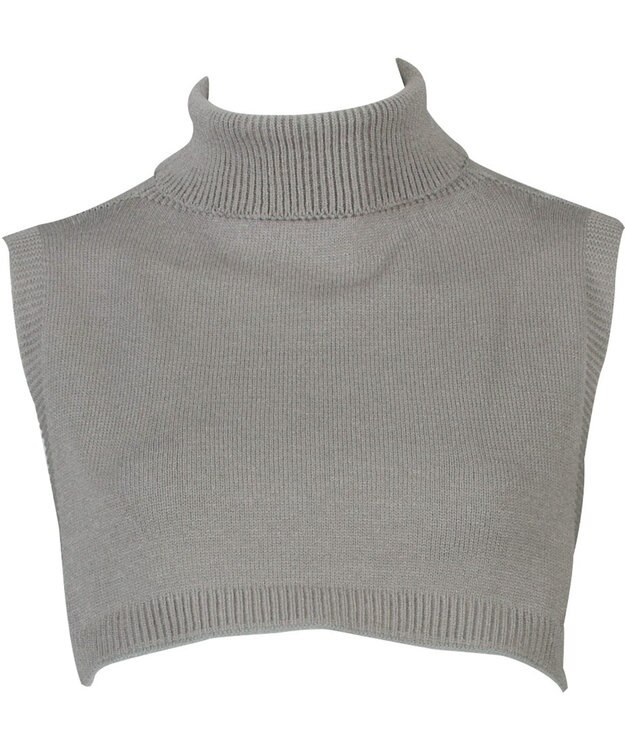 WACOAL ネックウォーマー 重ね着風 シンプルなデザイン レディース ZHK089 /ワコール シナモンブラウン