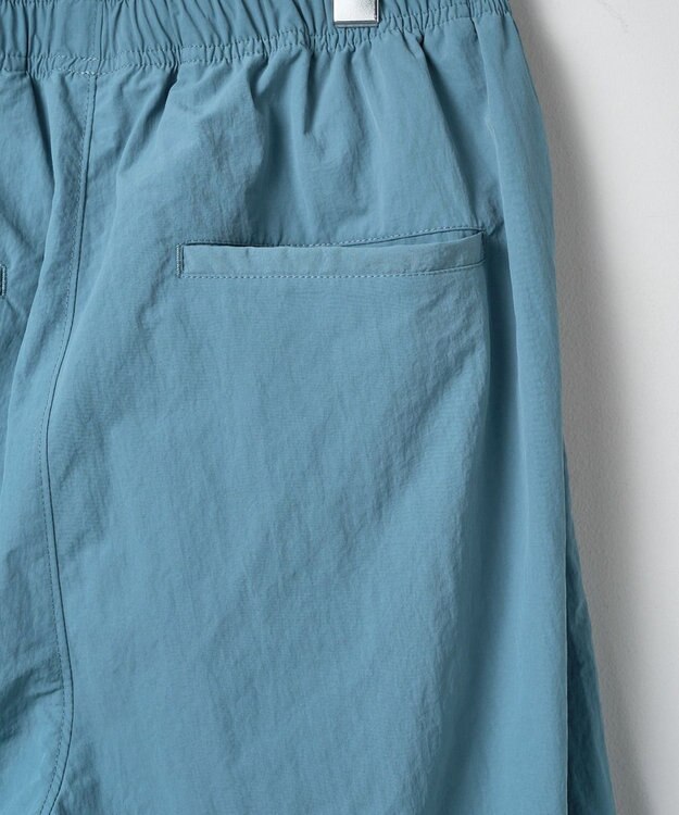 WEGO 【ウエストゴム/撥水/洗濯機可】ナイロンイージーパンツ ブルーその他