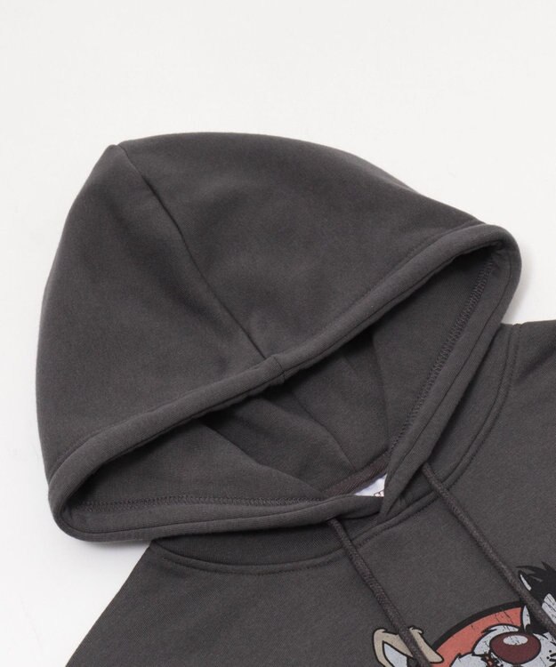 WEGO 【ユニセックス着用ITEM/裏起毛】LOONEYTUNESグラフィックプルオーバー スミクロ