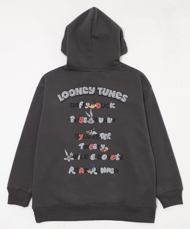WEGO 【ユニセックス着用ITEM/裏起毛】LOONEYTUNESグラフィックプルオーバー スミクロ