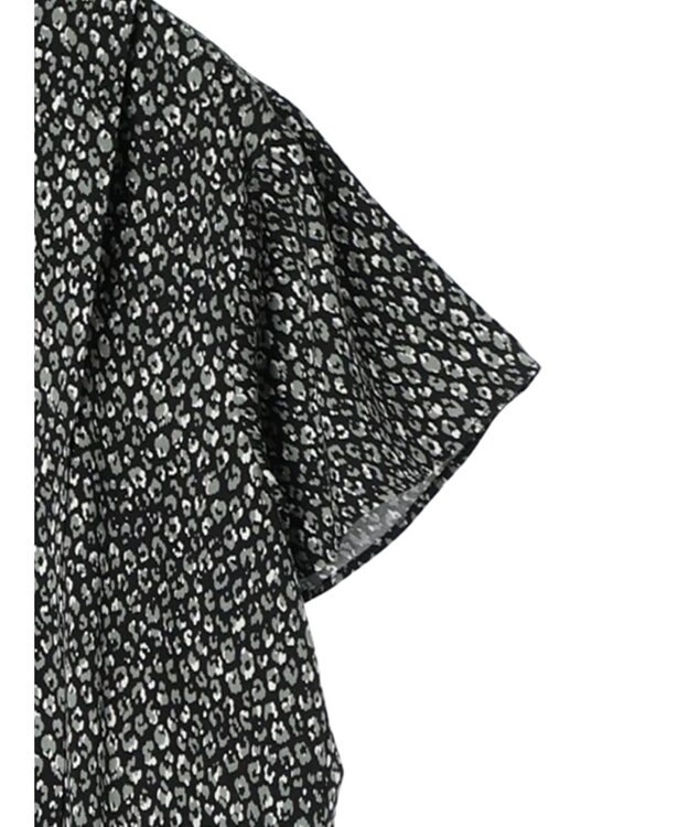 AMERICAN HOLIC アソートプリントフレンチスリーブワンピース Leopard