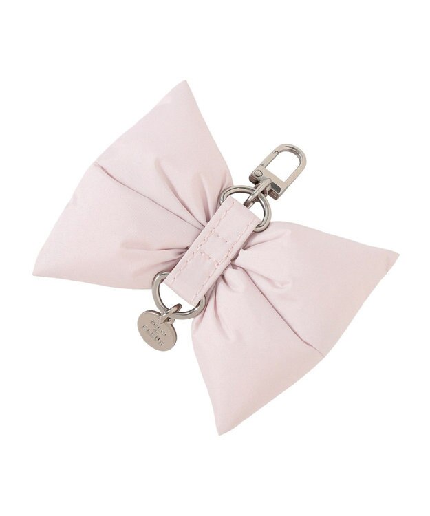 Maison de FLEUR ボリュームリボンチャーム Pink