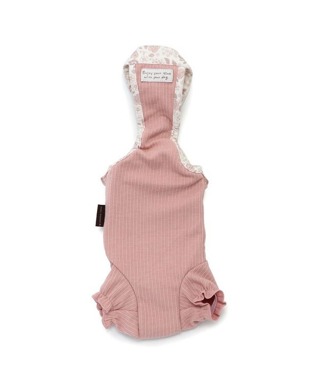 PET PARADISE 花柄 フリル マナーオール 【小型犬】 ピンク ピンク