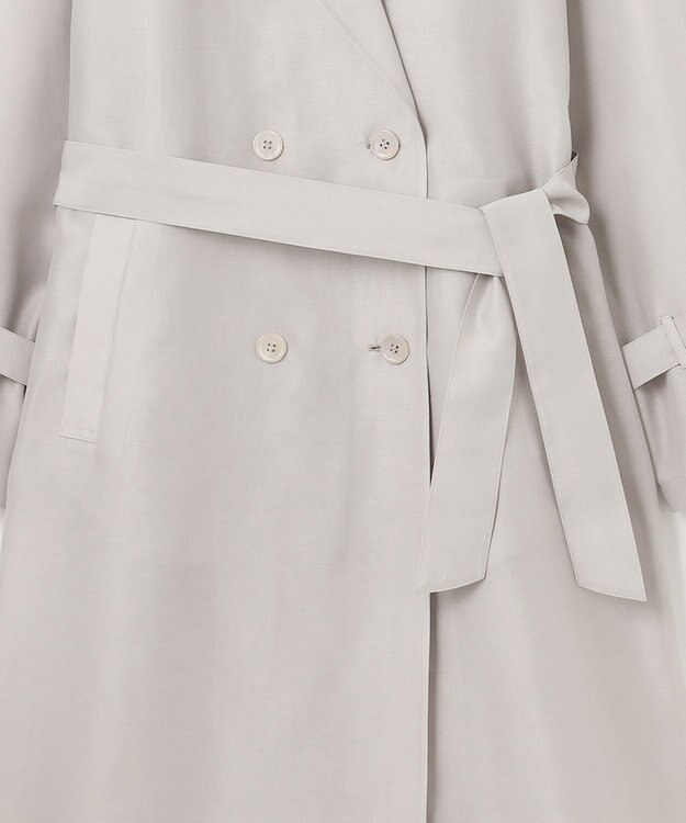 ICB シアーフォルムオーガン トレンチコート トープ系