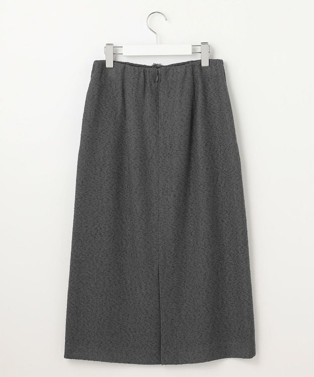自由区 S ブライトリングツイードストレート スカート スレート