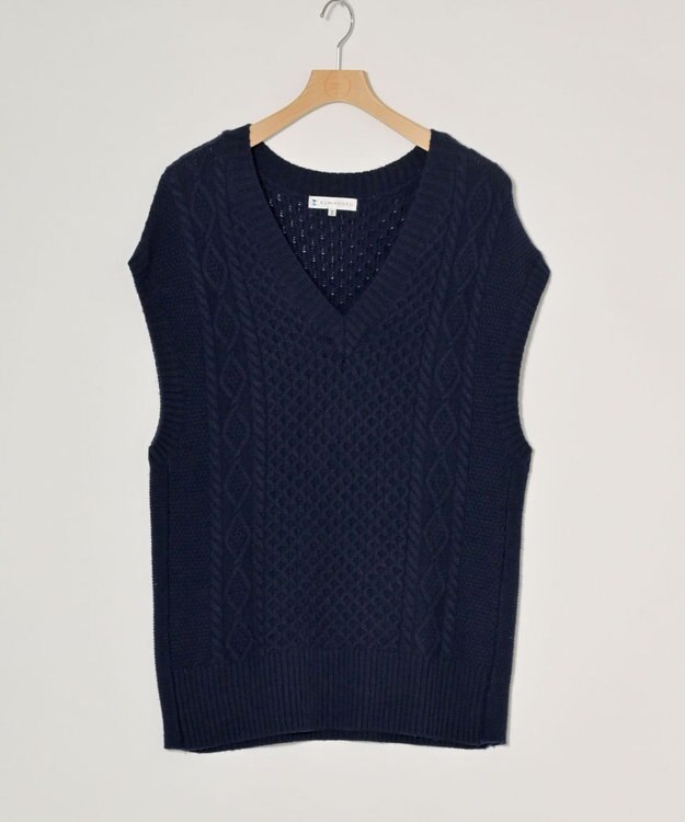 ONWARD Reuse Park 【組曲】ニット秋冬 ネイビー