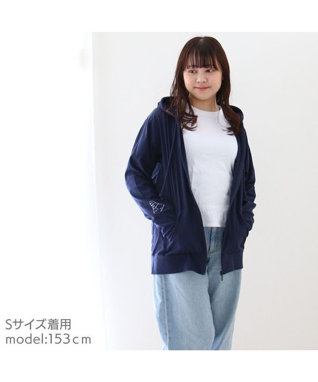 Mother garden しろたん 指穴付き ＵＶカットパーカー  ユニセックス ジップパーカー