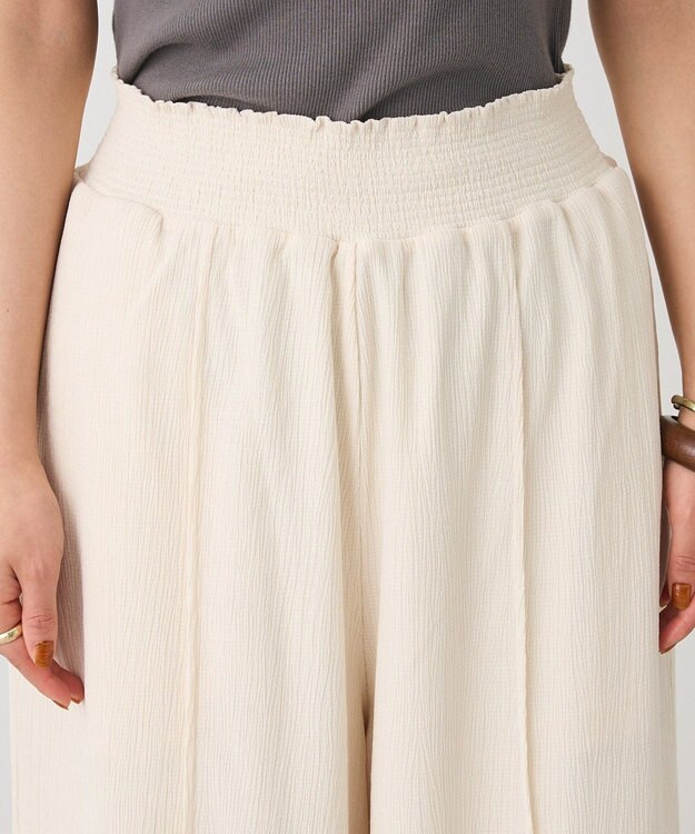 CRAFT STANDARD BOUTIQUE ワイドイージーパンツ Light Beige