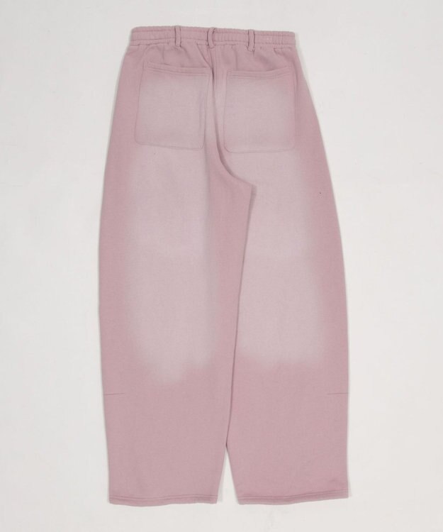 WEGO 【ウエストゴム】ロゴスウェットパンツ ピンク