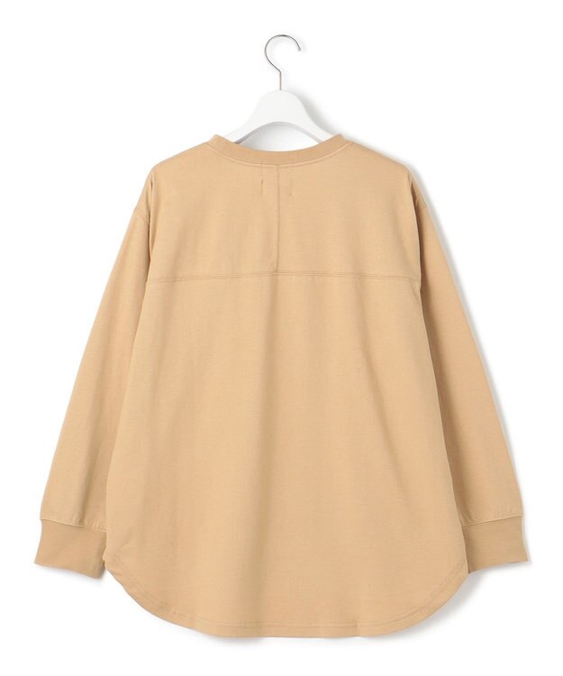 J.PRESS YORK STREET 【WOMEN】YALE × J.PRESS YORK STREET コラボワンポイントTシャツ アイボリー系