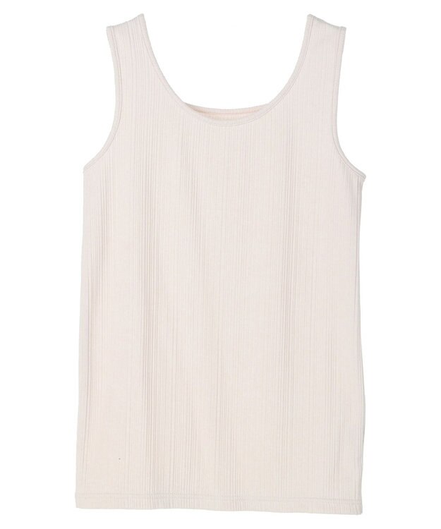 Green Parks 前後２ｗａｙリブタンク Light Beige