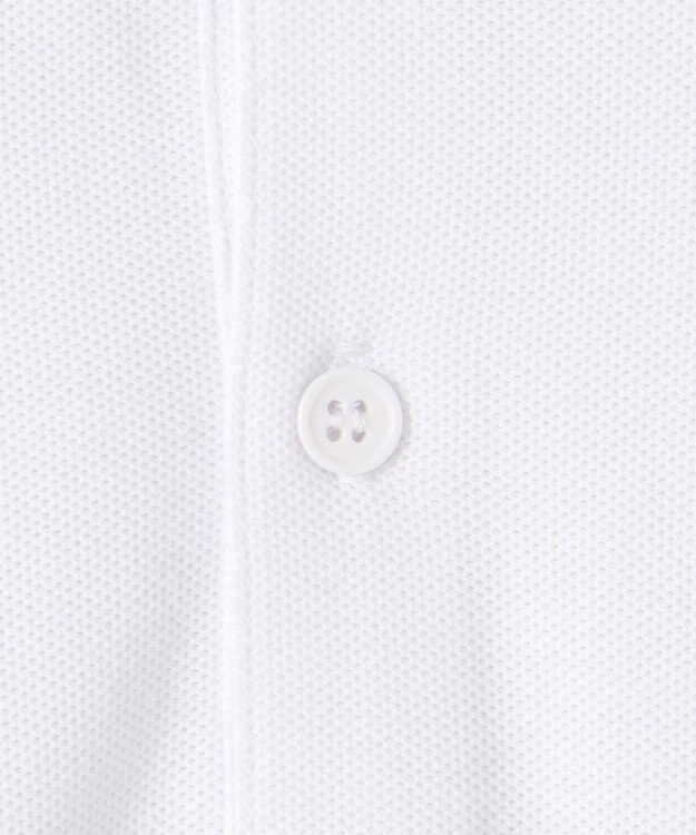 J.PRESS KIDS 【140-170cm】40/2鹿の子 長袖 ポロシャツ ホワイト系