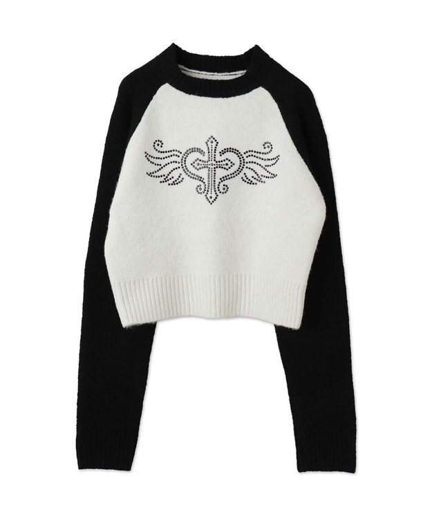 WEGO フラッフィーラグランちびニット 柄2