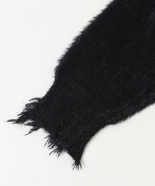 WEGO バタフライダメージニット ブラック