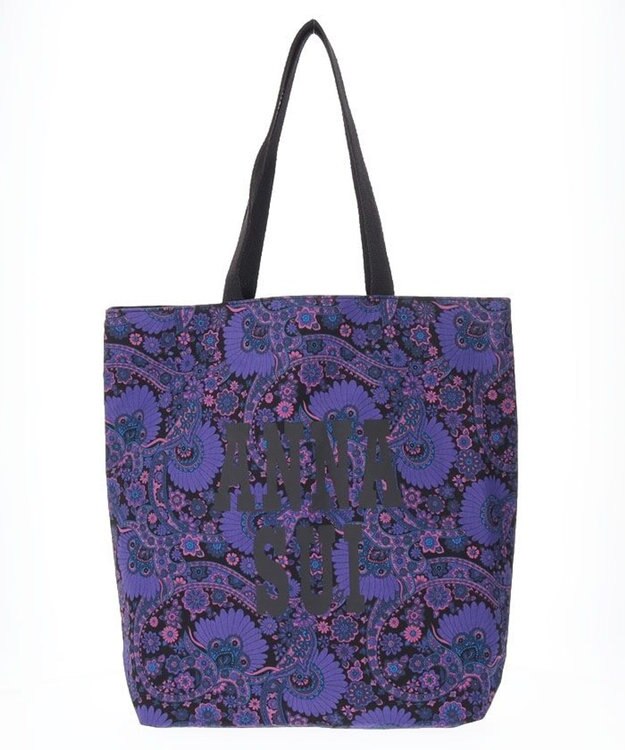 ANNA SUI アップサイクルトート ネイビー