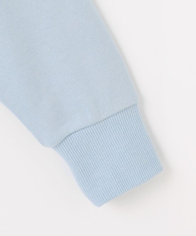 J.PRESS LADIES 【WEB限定】ロゴ裏毛 パーカー 【WEB限定】サックス系