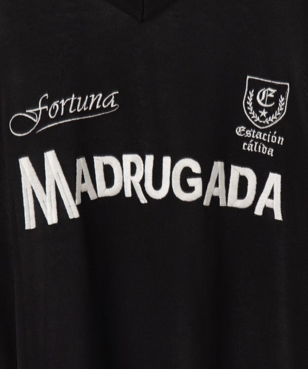 WEGO 【ユニセックス着用ITEM/2点セット】アンサンブルゲームロゴニットベスト ブラック