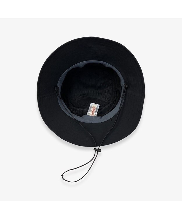 林八百吉商店 Coleman　リップストップベルトサファリハット ブラック