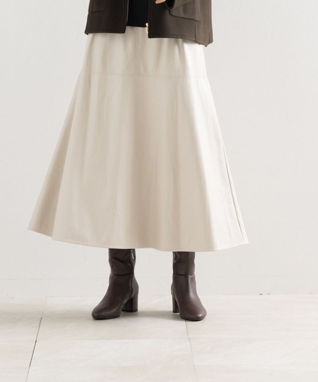 ONWARD Reuse Park 【UNFILO】スカート秋冬 オフホワイト