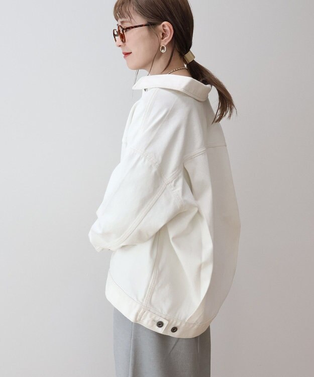 AMERICAN HOLIC デニムオーバージャケット Off White