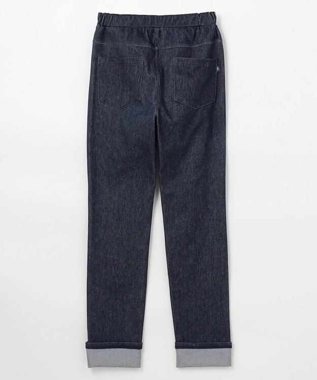 組曲 KIDS 【150-160㎝】ハートデニムニット パンツ ネイビー