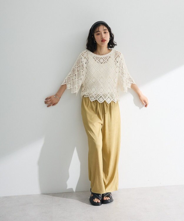 Green Parks ・ＳＵＧＡＲ　ＳＰＯＯＮ　クロシェプルオーバー Ivory