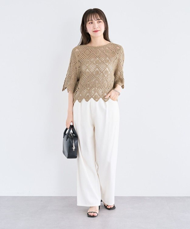 Green Parks ・ＳＵＧＡＲ　ＳＰＯＯＮ　クロシェプルオーバー Ivory