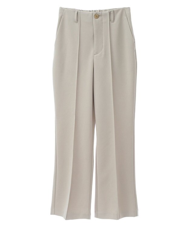 earth music&ecology センターシームパンツ Light Beige