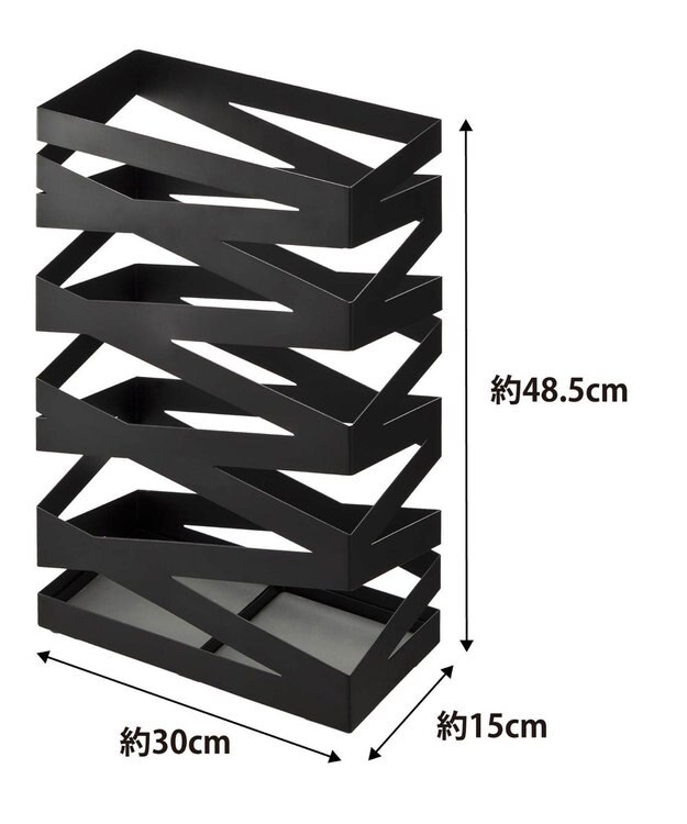 tower かさたて ロックワイド ブラック ブラック