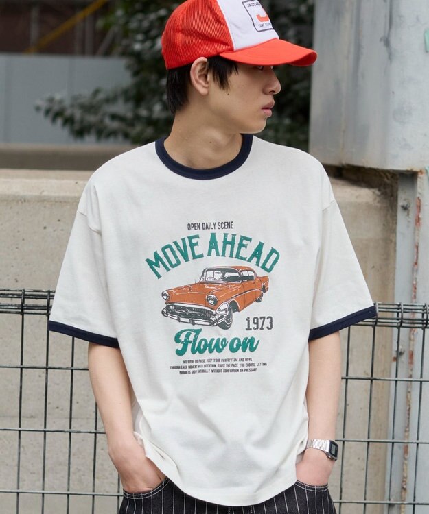 WEGO グラフィックリンガーT（SS） ホワイト