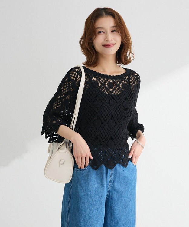 Green Parks ・ＳＵＧＡＲ　ＳＰＯＯＮ　クロシェプルオーバー Ivory