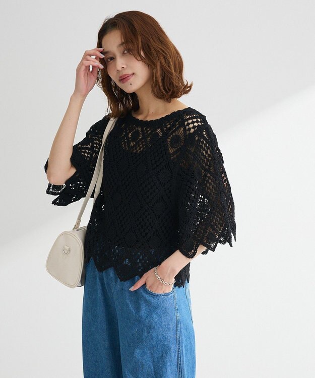 Green Parks ・ＳＵＧＡＲ　ＳＰＯＯＮ　クロシェプルオーバー Ivory