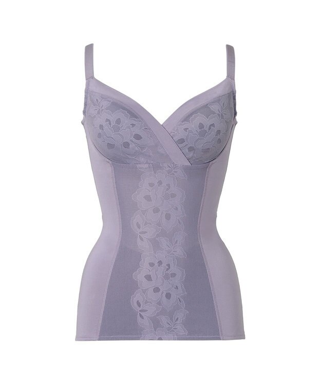 BRADELIS New York 【カヤビューティーラボ】はくだけ簡単!スタイルメイクブラキャミ24  補正 シェイパー ライラック