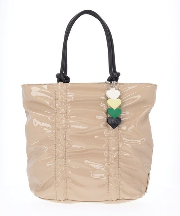 ANNA SUI クアトロハート トートバッグ ベージュ