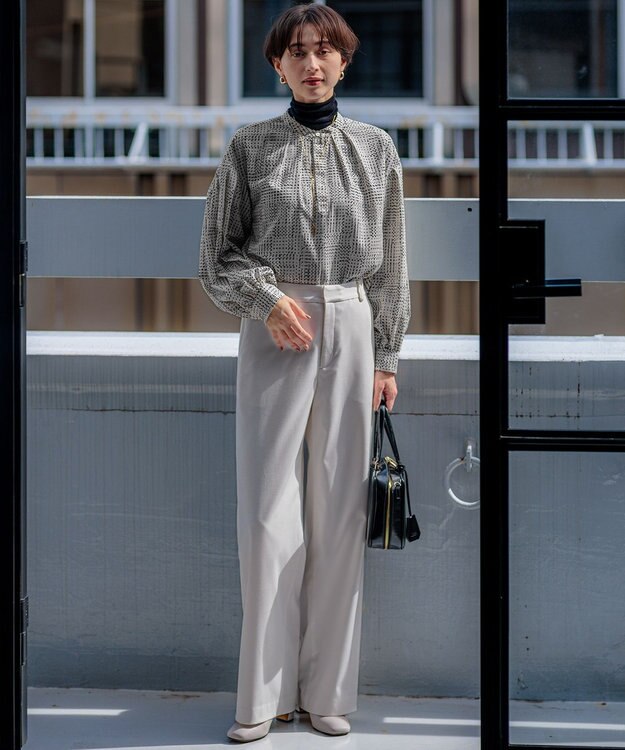 23区 ドロップメタル ラリエット ネックレス ゴールド系