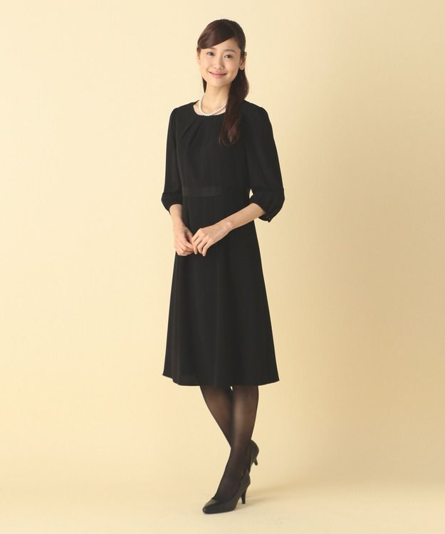 組曲 NOIR ガーシュストレッチバーズアイ ブラック系