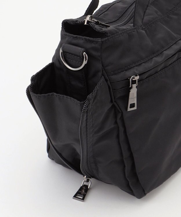 Y'SACCS 【Y’SACCS vous et】サイドジップ2WAYミニトート ブラック